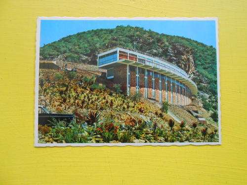 Vintage Post Card: Reception Center and Restaurant at Cango Caves